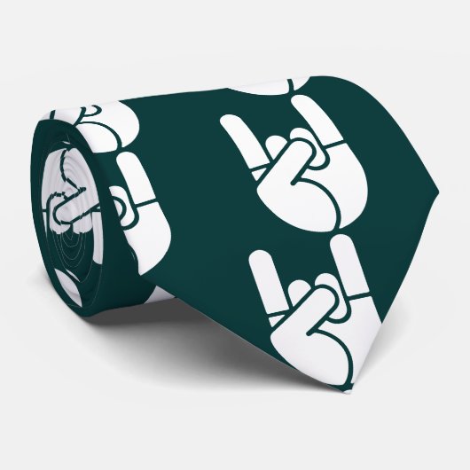 石手のステンシル ネクタイ (ロール)