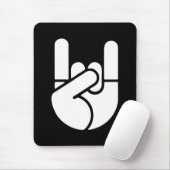 石手のステンシル マウスパッド (マウス)