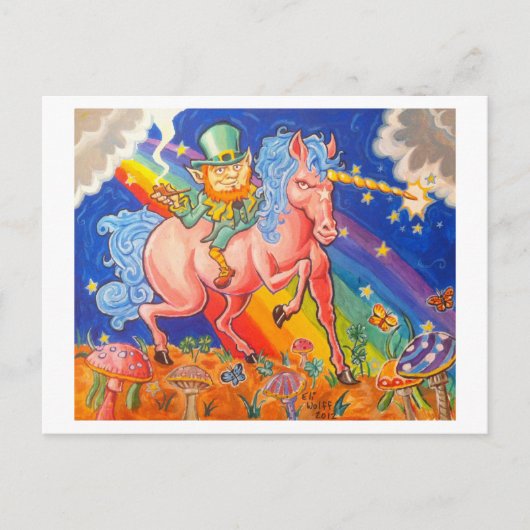 石打ちレプラカウン ポストカード (正面)