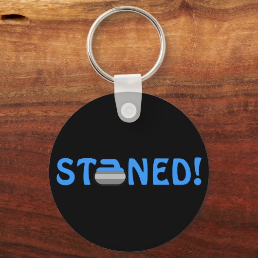 石打ち！ キーホルダー (正面)