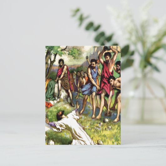 石打ち ポストカード (スタンド正面)