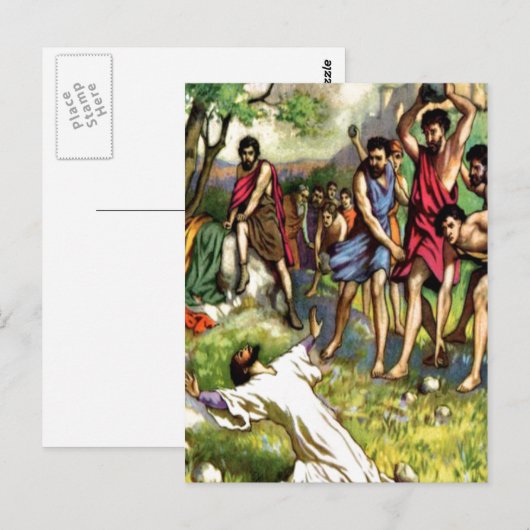 石打ち ポストカード (正面/裏面)