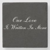 石書コースター ストーンコースター (正面)