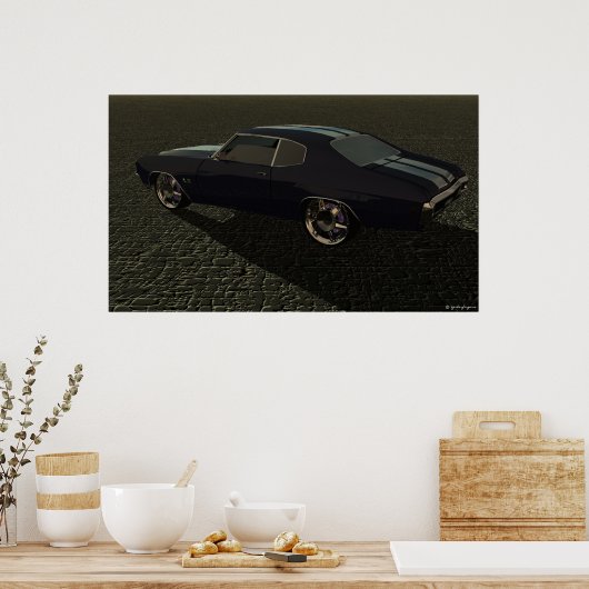 石材反射 ポスター (キッチン)