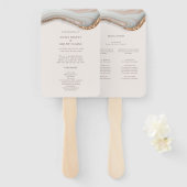 石材大理石式プログラムハンドファン ハンドファン (正面&裏面)