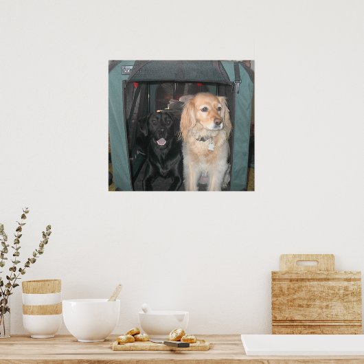 石板とサーシャ ポスター (キッチン)