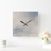 石板とタウプ抽象芸術の壁時計 スクエア壁時計 (ホーム)