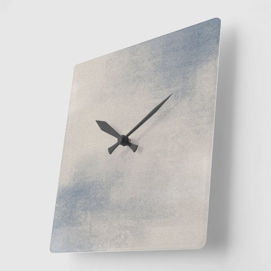 石板とタウプ抽象芸術の壁時計 スクエア壁時計 (傾斜)