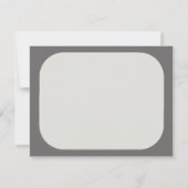 石板のサンキューカードのハート形のクッキー サンキューカード (裏面)