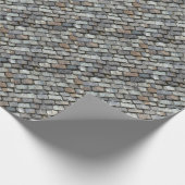 石板のプレートが付いている屋根カバー ラッピングペーパー (角)