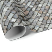 石板のプレートが付いている屋根カバー ラッピングペーパー (ロールコーナー)