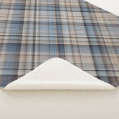 石板の小石は青、茶色、灰色の格子縞 シェルパブランケット (3/4)