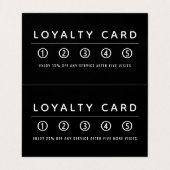 石板ウォール、モダンスタイルダブルロイヤリティ 名刺 (内部フラット)