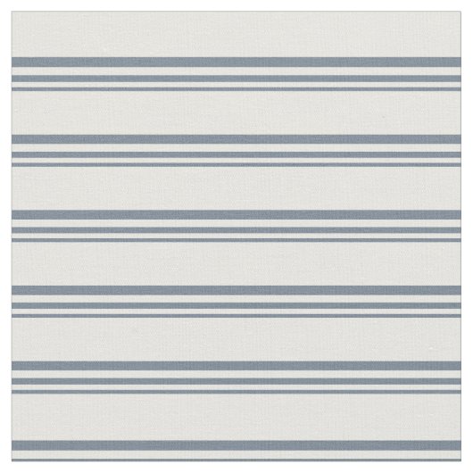 石板グレーと白の線の付いたパターン ファブリック (クローズアップ)