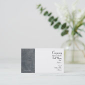 石板グレーの名刺 名刺 (スタンド正面)