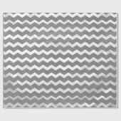 石板グレーシェブロンパターン ラッピングペーパー (フラット)
