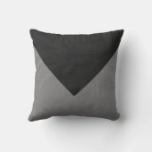 石板グレーモノグラム クッション (裏面)