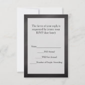 石板シャルボードスタイル卒業 出欠カード (裏面)