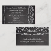 石板シャルボードルック 名刺 (正面/裏面)