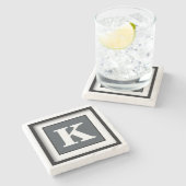 石板シンプルフルカラー ストーンコースター (横)