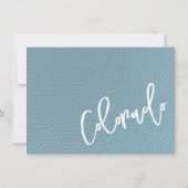 石板ブルーコロラドパスポートサンキューカード サンキューカード (裏面)