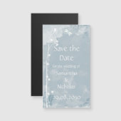 石板ブルートンボ小さな白い花結婚の花 (正面/裏面)