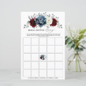 石板ブルーブルガンディイヴォティボホブライダルシャワービンゴ (スタンド正面)