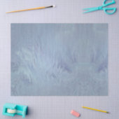 石板ブルー海波穏やかな水 薄葉紙 (クラフト)