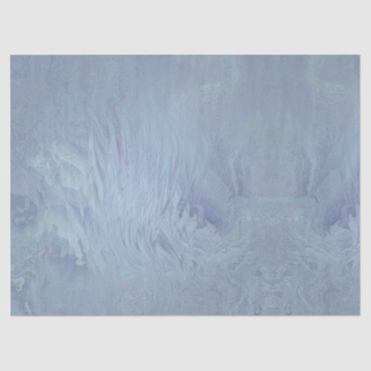 石板ブルー海波穏やかな水 薄葉紙 (正面)