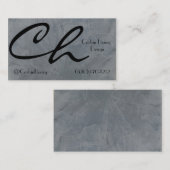 石板名刺 名刺 (正面/裏面)