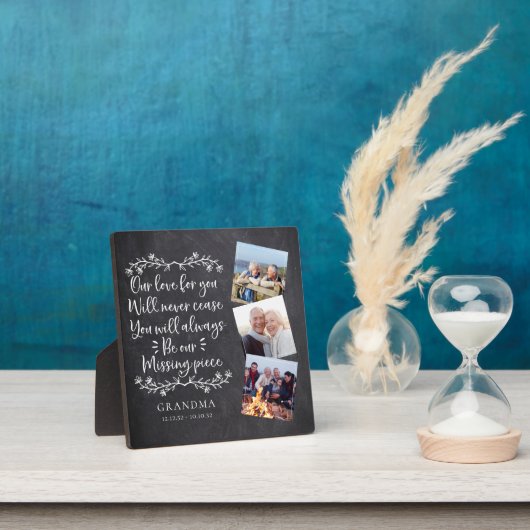 石板家族記念三写真記念 フォトプラーク (インサイチュ)