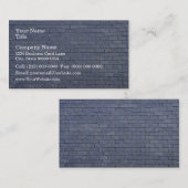石板屋根タイルクローズアップ 名刺 (正面/裏面)