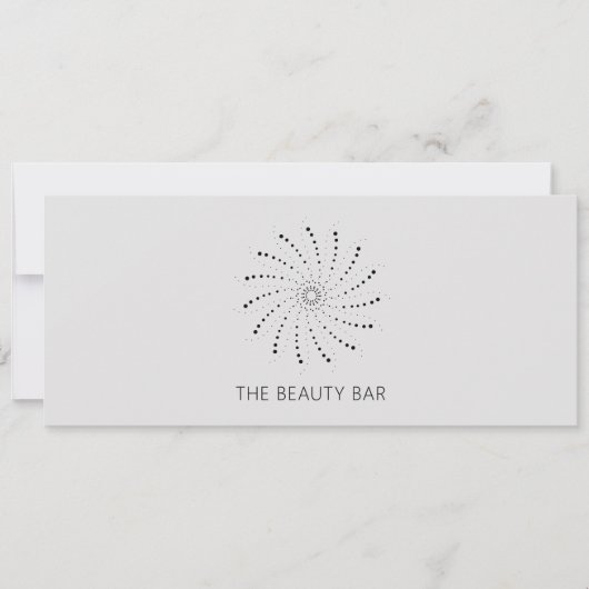 石板抽象芸術花エレガント贈与証書 (正面)