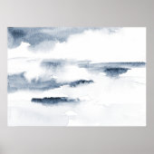 石板水彩抽象芸術 ポスター (正面)