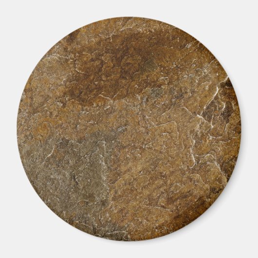 石板石の背景 – カスタマイズテンプレート空白の マグネット (正面)