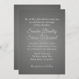 石板結婚式招待状 招待状