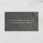 石板背景テクスチャ 名刺 (裏面)