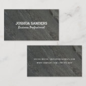 石板背景テクスチャ 名刺 (正面/裏面)