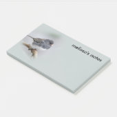 石板色の濃い目のスズメバチ ポストイット (アングル)