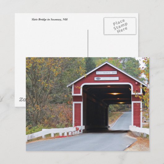 石板被覆橋 ポストカード (正面/裏面)