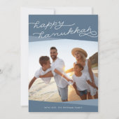 石板青のgeoスクリプト |ハヌカー写真 シーズンカード (正面)