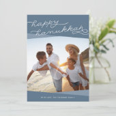 石板青のgeoスクリプト |ハヌカー写真 シーズンカード (スタンド正面)