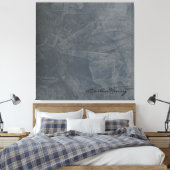 石板 キャンバスプリント (インサイチュ (寝室))