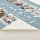 石板 |グランドキッズMake Life Grand Photo Collage シェルパブランケット (3/4)