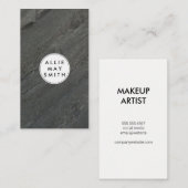 石板 |モダンビジスタイリッシュネスカード 名刺 (正面/裏面)