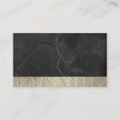 石板 |線のパターン 名刺 (裏面)