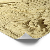 石棺からのレリーフ、 浮き彫りの詳細 ポスター (角)