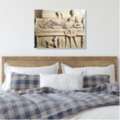 石棺からの詳細 キャンバスプリント (インサイチュ (寝室))