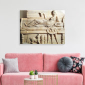 石棺からの詳細 キャンバスプリント (インサイチュ (リビング))