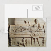 石棺からの詳細 ポストカード (正面/裏面)